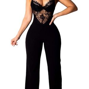 One piece jump suit